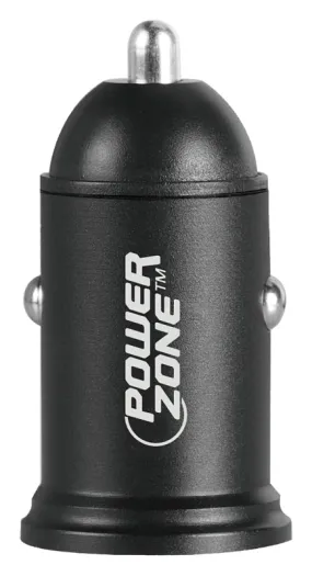 PowerZone KL-065CU Dual USB Car Charger, Black :CD 1: QUANTITY: 1