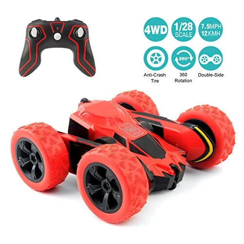 RC Cars Stunt Car Toy, 4WD 2.4Ghz Remote Control Car