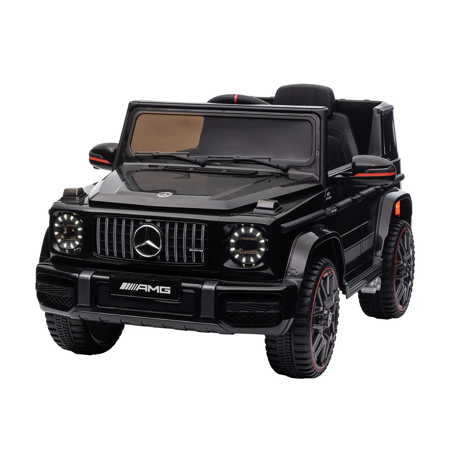 Rechargeable Mercedes AMG G63 Kids Electric Ride On Car - Black