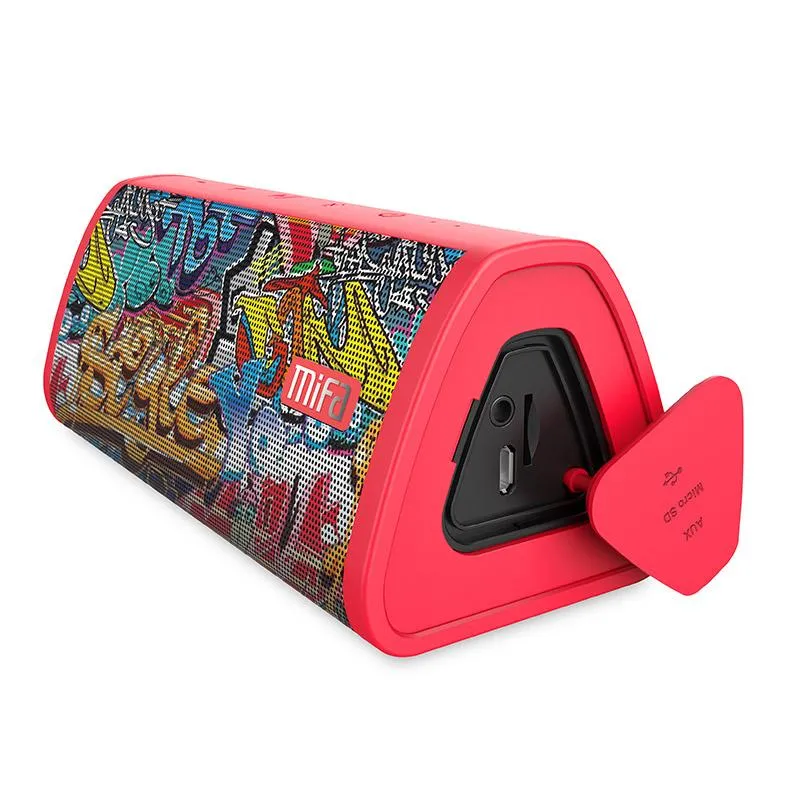 Red-Graffiti  Wireless Bluetooth Outdoor Speaker