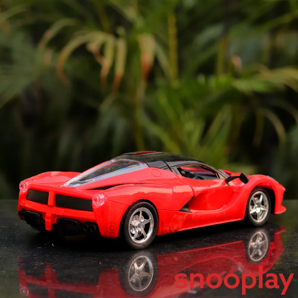 Remote Control Super Car with Opening Doors For Kids | Red | Minor Defect Sale | COD Not Available