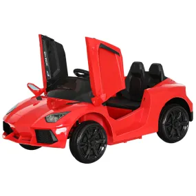 Rigo Kids Ride On Car Outdoor Electric Toys Battery Remote Control MP3 12V Red