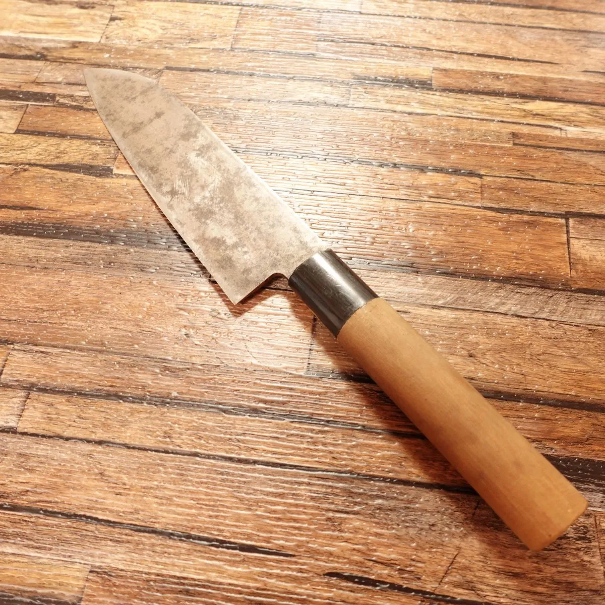 Sakai Takumi Saku Ai-Deba Knife, Sharpened, Funayuki, Single-edged, Also Usable as All-purpose Knife