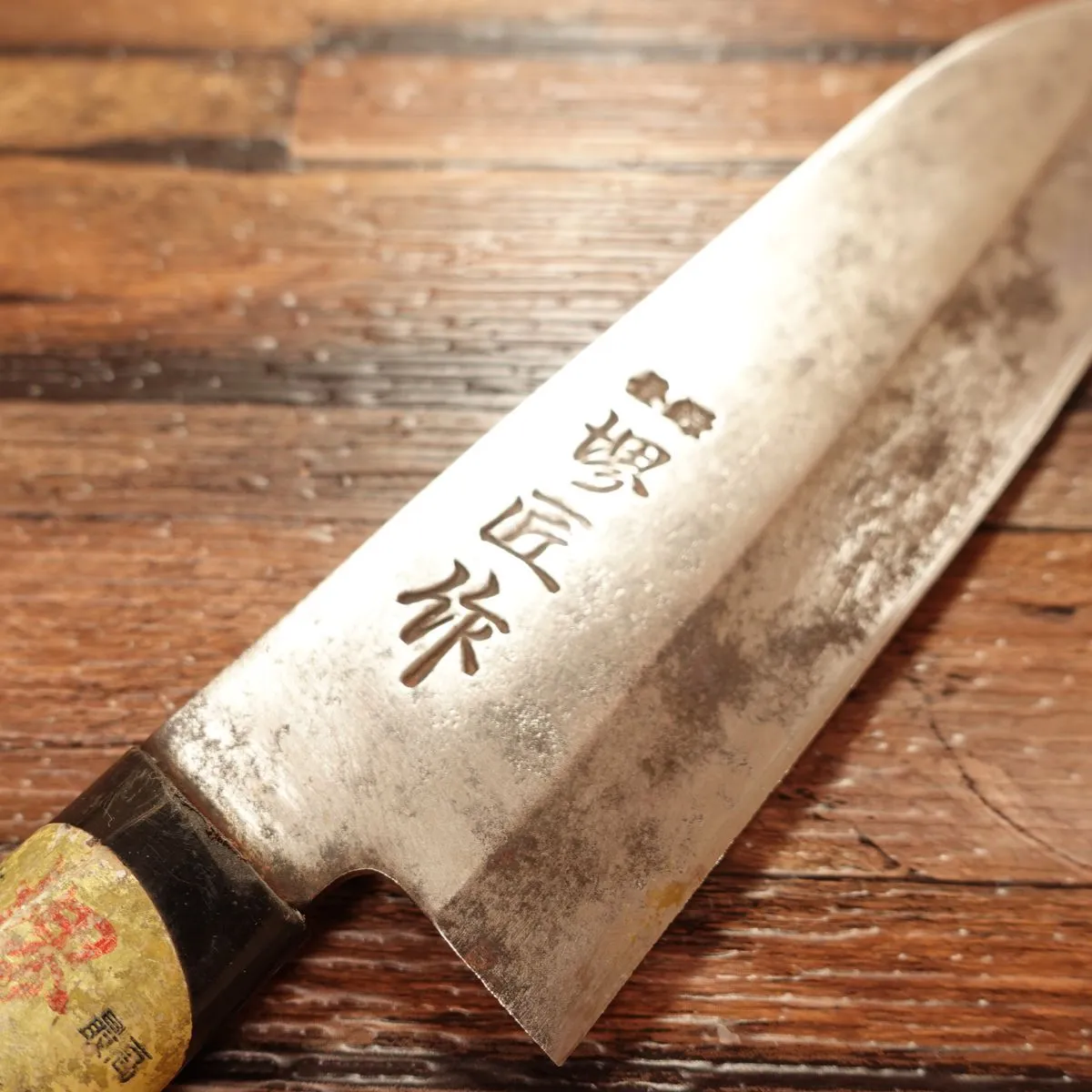 Sakai Takumi Saku Ai-Deba Knife, Sharpened, Funayuki, Single-edged, Also Usable as All-purpose Knife