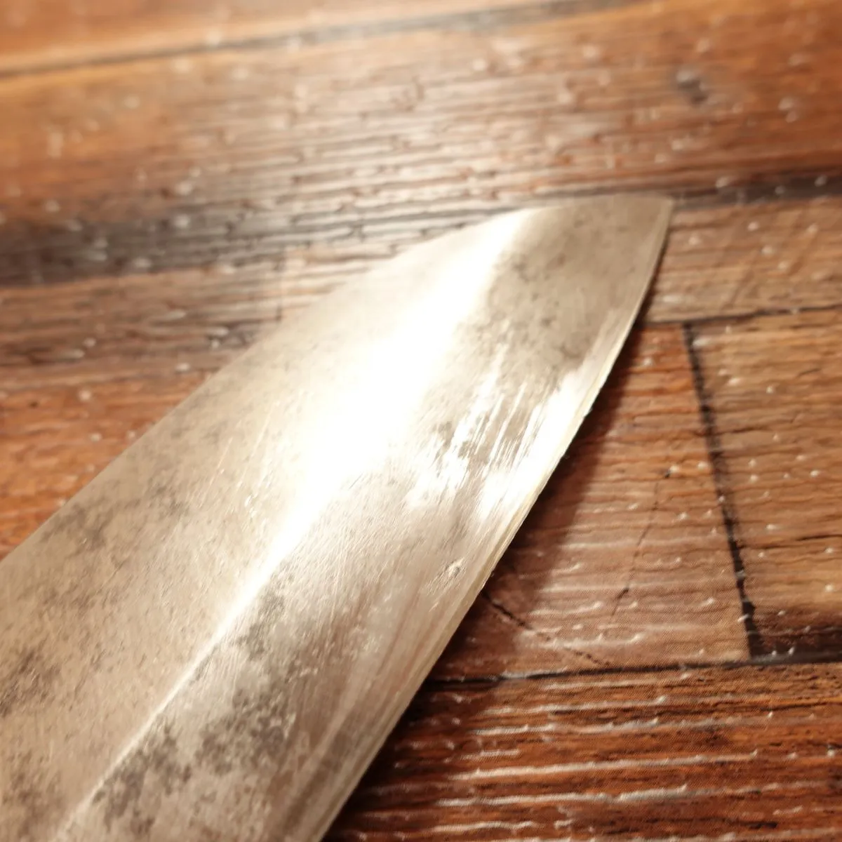 Sakai Takumi Saku Ai-Deba Knife, Sharpened, Funayuki, Single-edged, Also Usable as All-purpose Knife