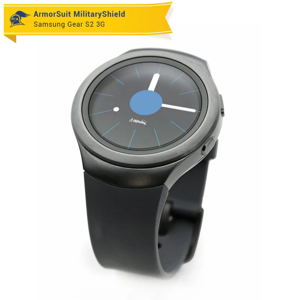 Samsung Gear S2 3G/4G Anti-Glare (Matte) Screen Protector (2-pack)