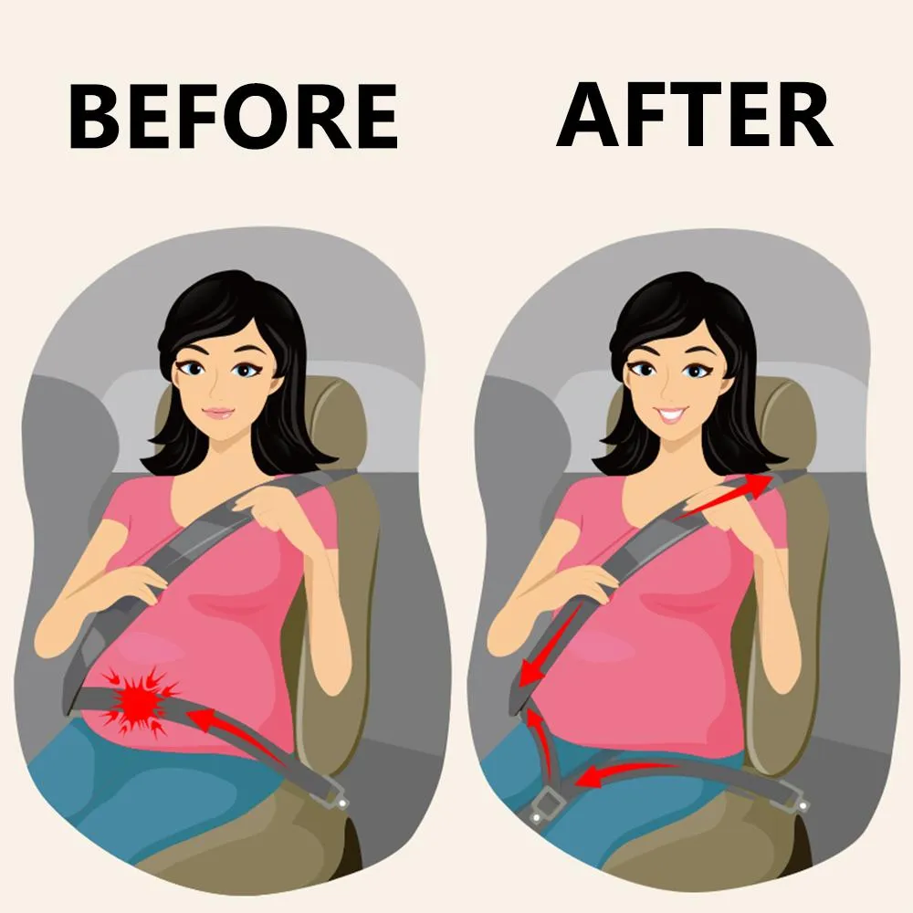 Seat Belt Adjuster for Pregnancy & Recovery