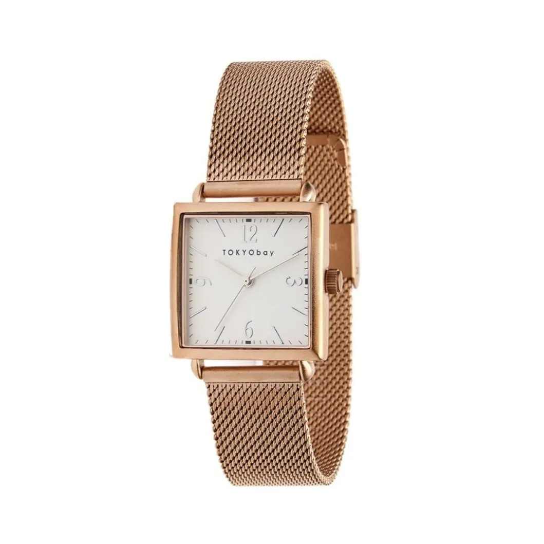 Simone Square | Rose Gold