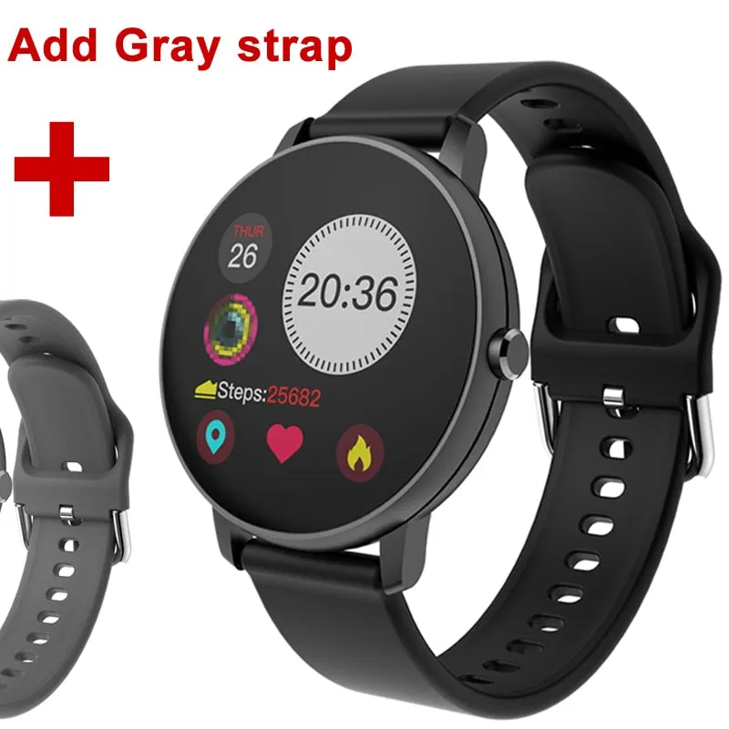 Smart Watch Men Blood Pressure Smartwatch Women Waterproof Heart Rate Tracker Sport Clock Watch For Android IOS