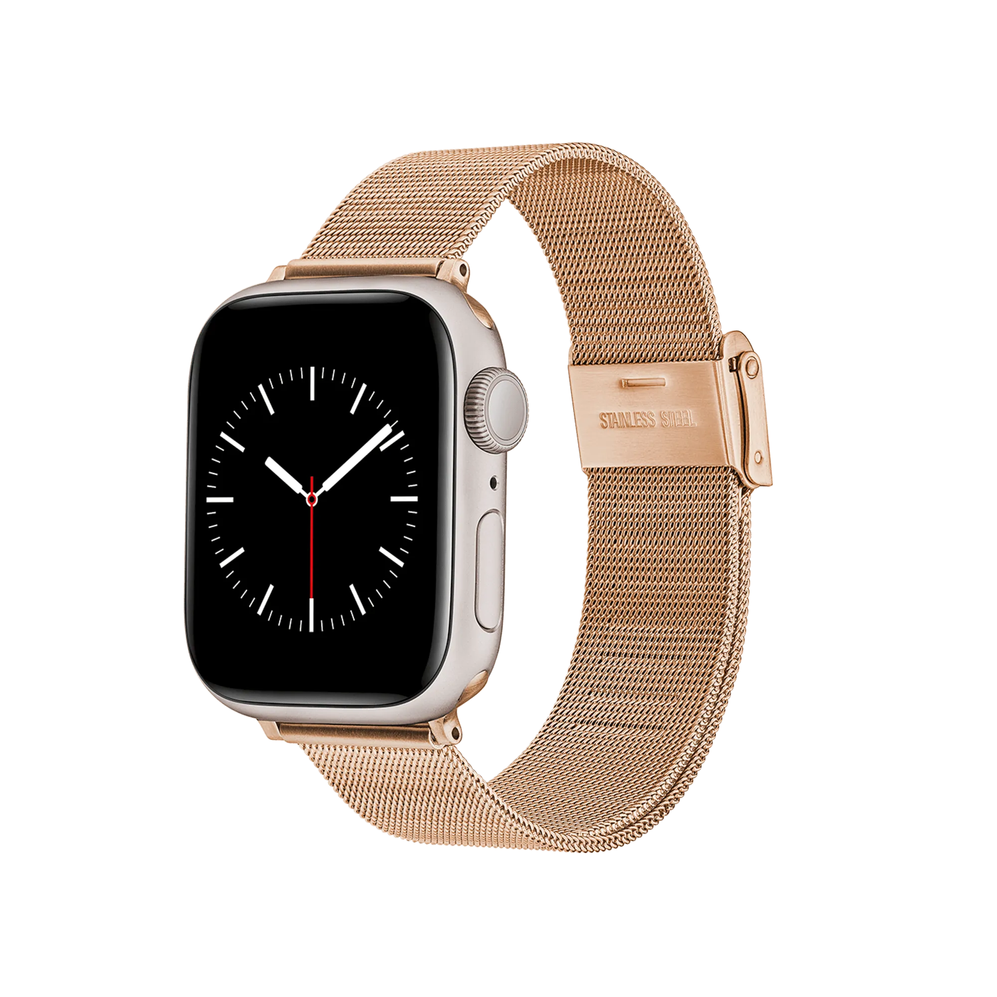 Smartwatch Mesh Strap Rose Gold