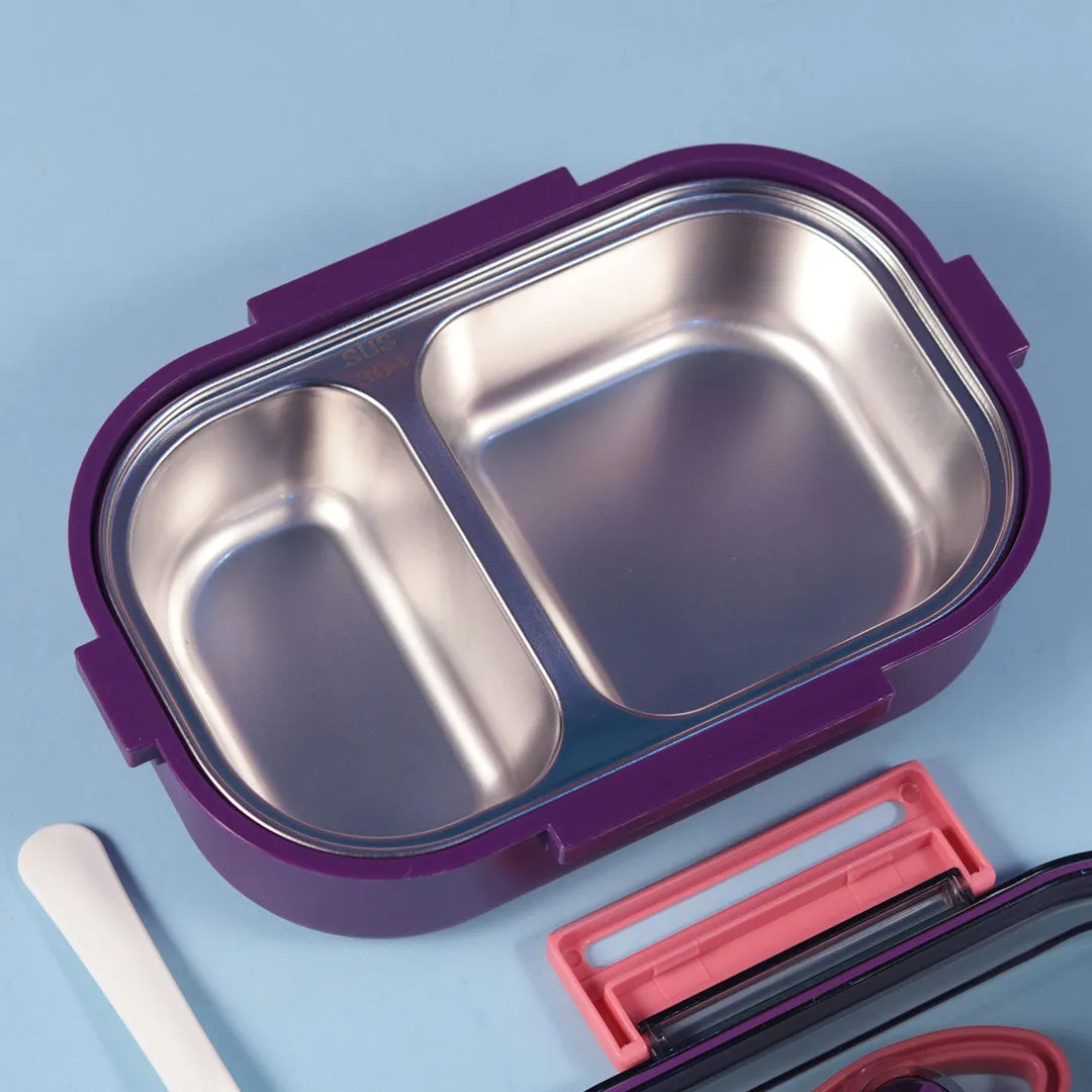 Stainless Steel Lunch Box -Purple(LB-8871)