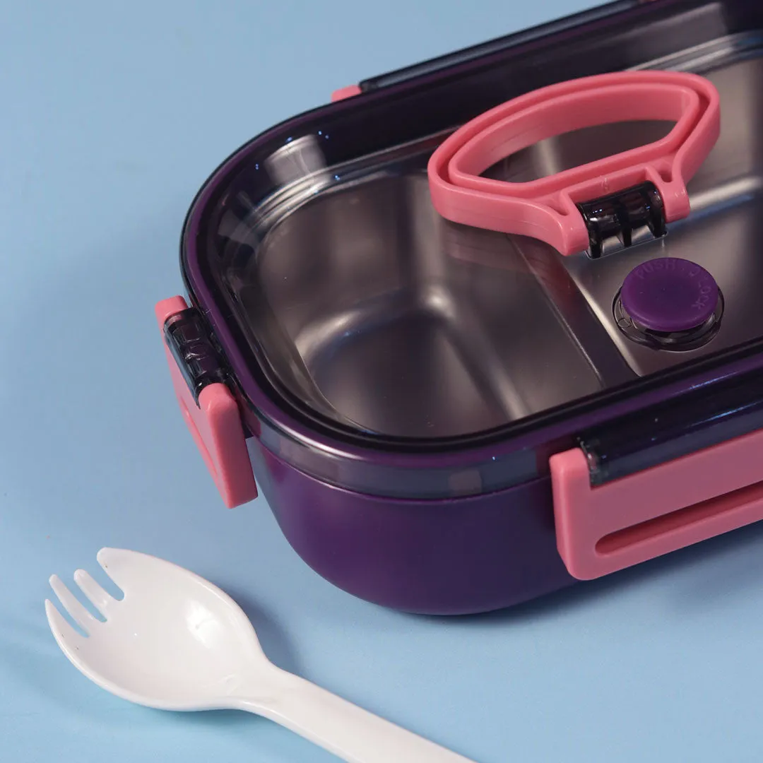 Stainless Steel Lunch Box -Purple(LB-8871)