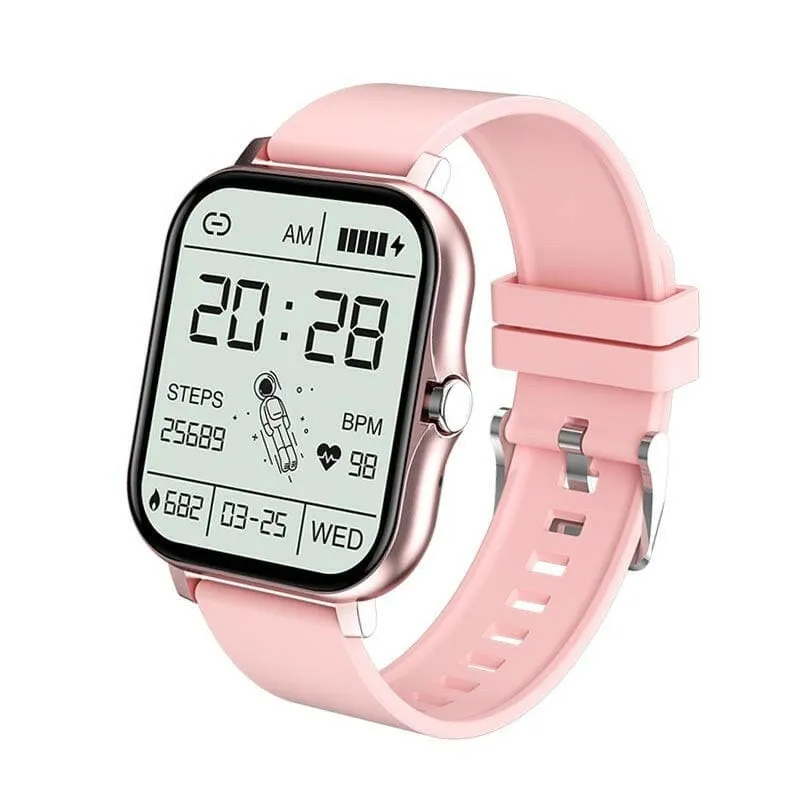 Stylish Women's Smart Watch with Bluetooth and Fitness Tracker