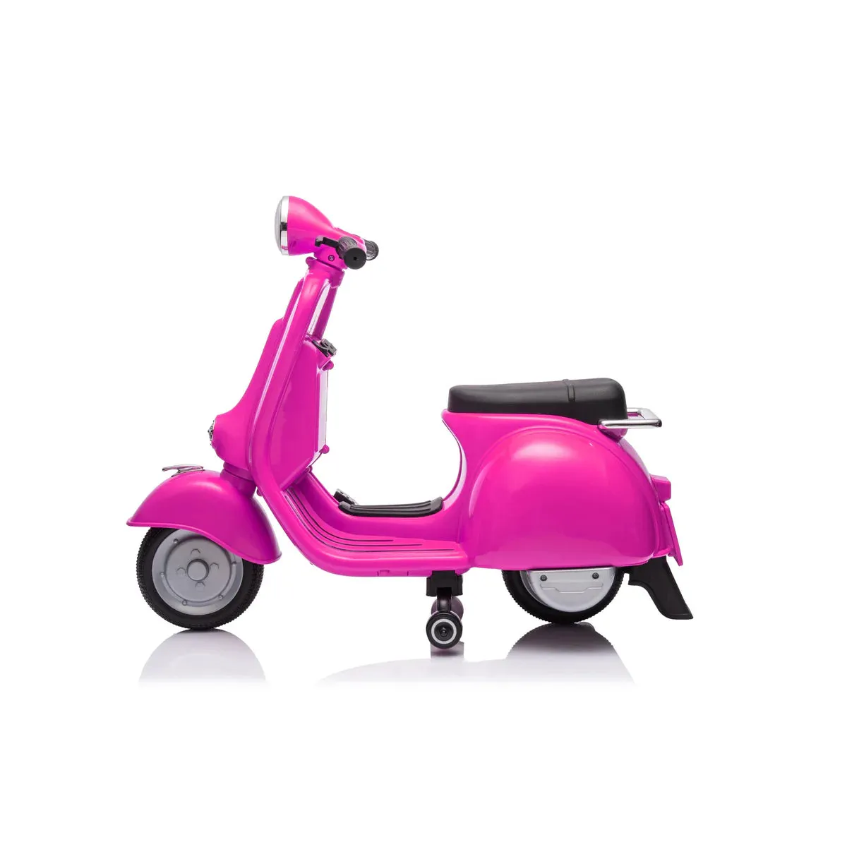 Super Cool Elegant 2025 Vespa Kids Ride On Car Motorcycle Vespa 1 Seater Scooter 12V | Music | USB Ready | LED Lights