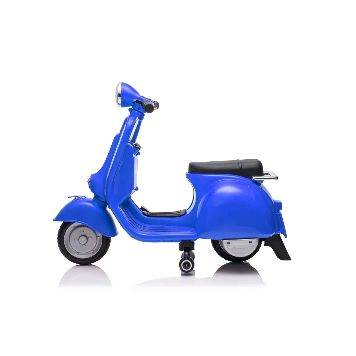 Super Cool Elegant 2025 Vespa Kids Ride On Car Motorcycle Vespa 1 Seater Scooter 12V | Music | USB Ready | LED Lights