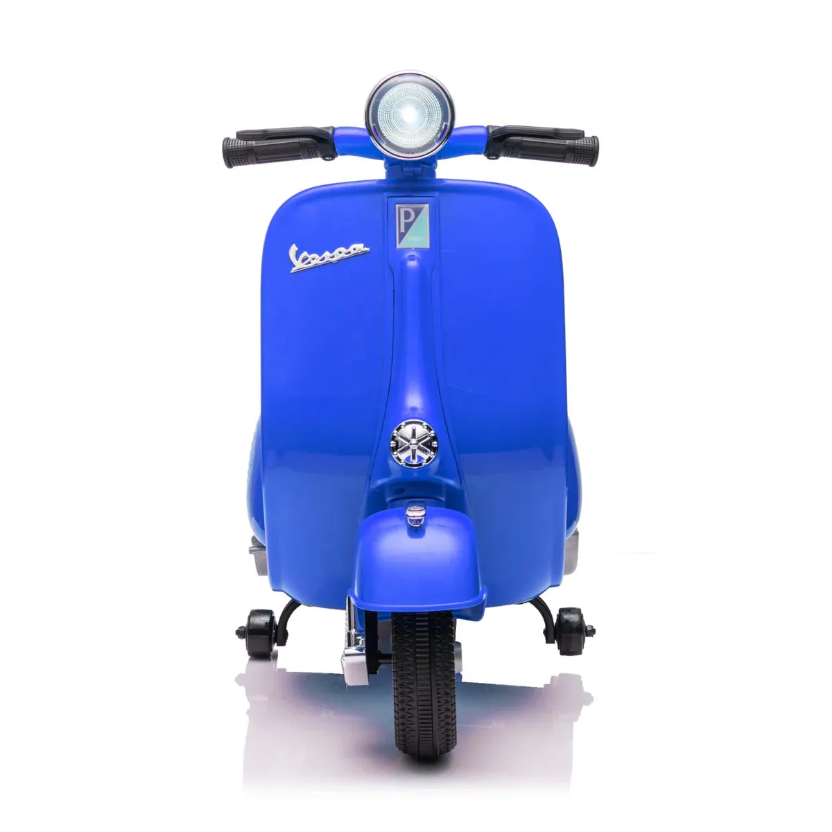 Super Cool Elegant 2025 Vespa Kids Ride On Car Motorcycle Vespa 1 Seater Scooter 12V | Music | USB Ready | LED Lights