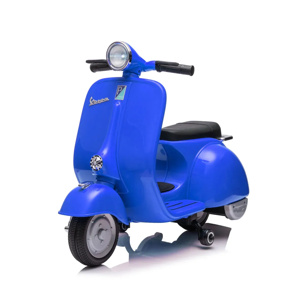 Super Cool Elegant 2025 Vespa Kids Ride On Car Motorcycle Vespa 1 Seater Scooter 12V | Music | USB Ready | LED Lights