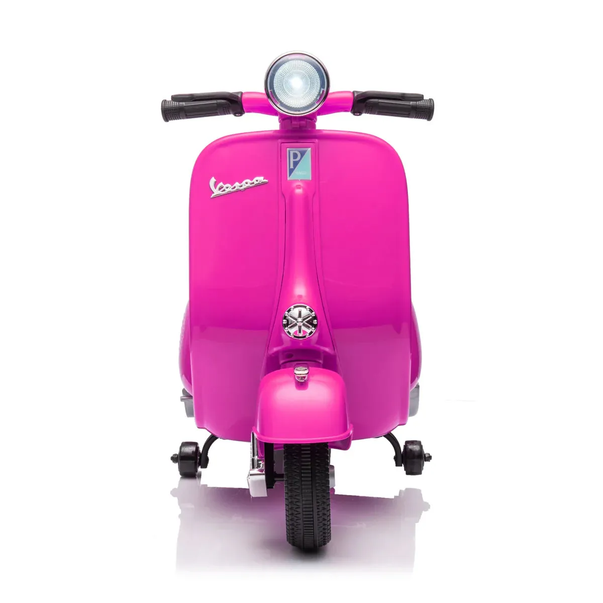 Super Cool Elegant 2025 Vespa Kids Ride On Car Motorcycle Vespa 1 Seater Scooter 12V | Music | USB Ready | LED Lights