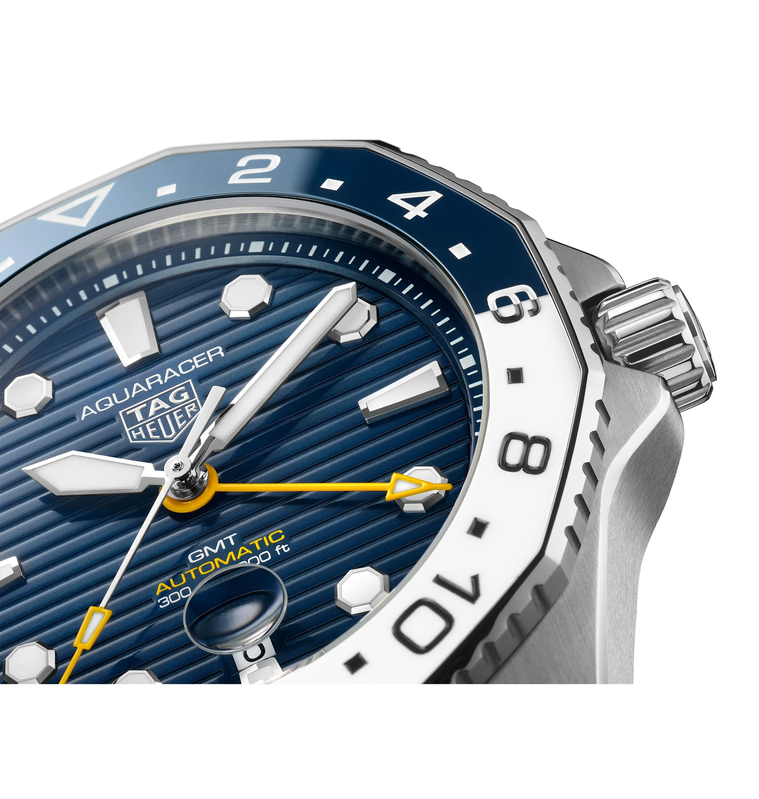 TAG Heuer Aquaracer Professional 300 GMT, 43mm with Blue Dial