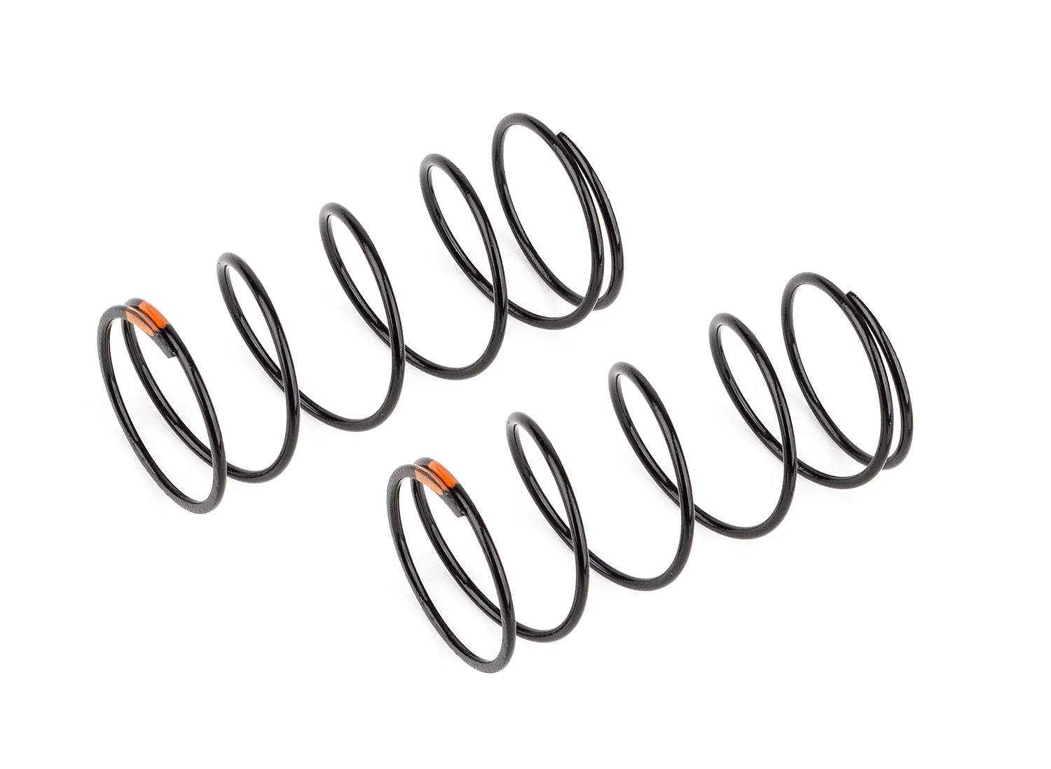 Team Associated 13mm Front Shock Springs, orange 4.3lb/in, L44, 6.0T, 1.2D (ASS91945)