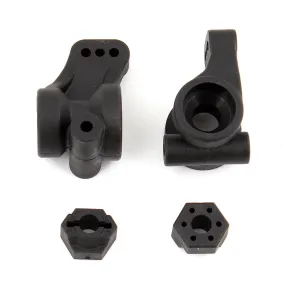 Team Associated Rear Hubs and Wheel Hexes (ASS91418)