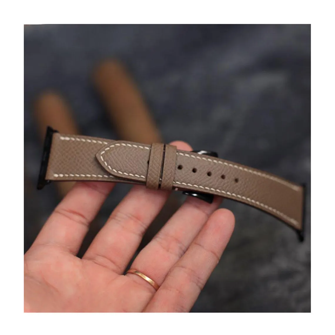 Top Grain Leather Apple Watch Band DIY Kits