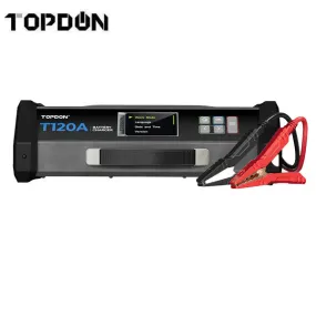 TOPDON - T120000 - 120A Stable Power Supply and 12V Battery Charger - 6.5 Ft.