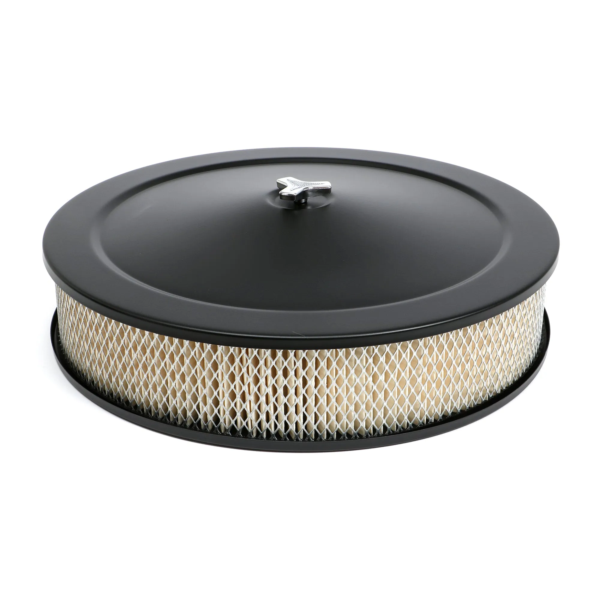 Trans-Dapt Muscle Car Air Cleaner 14x3 Black