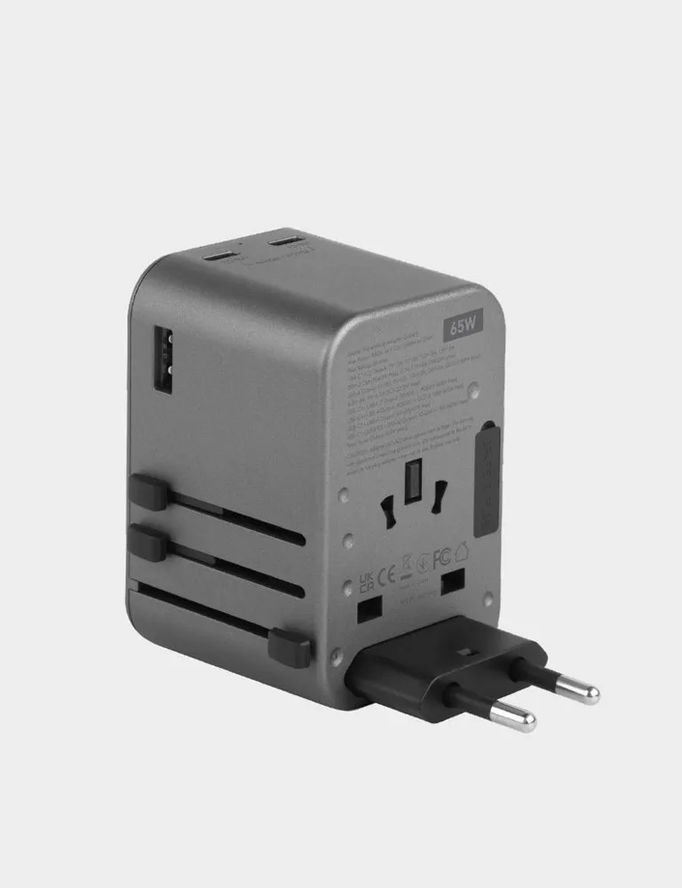 TravelWorld Adapter GaN65