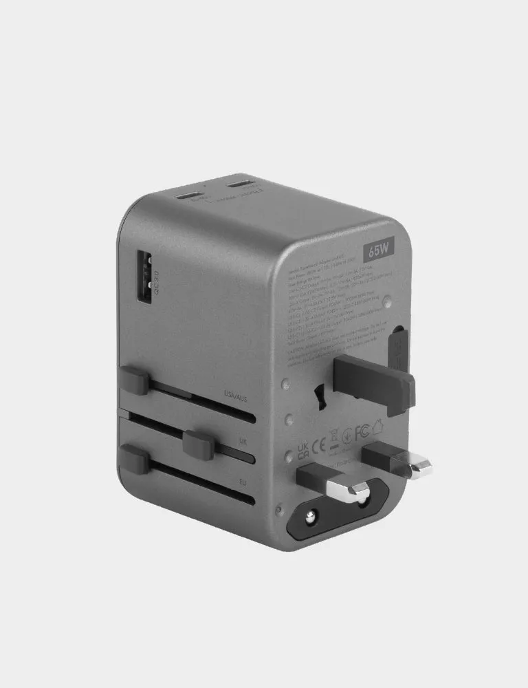 TravelWorld Adapter GaN65