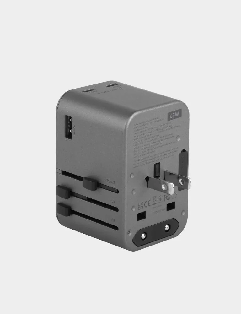 TravelWorld Adapter GaN65