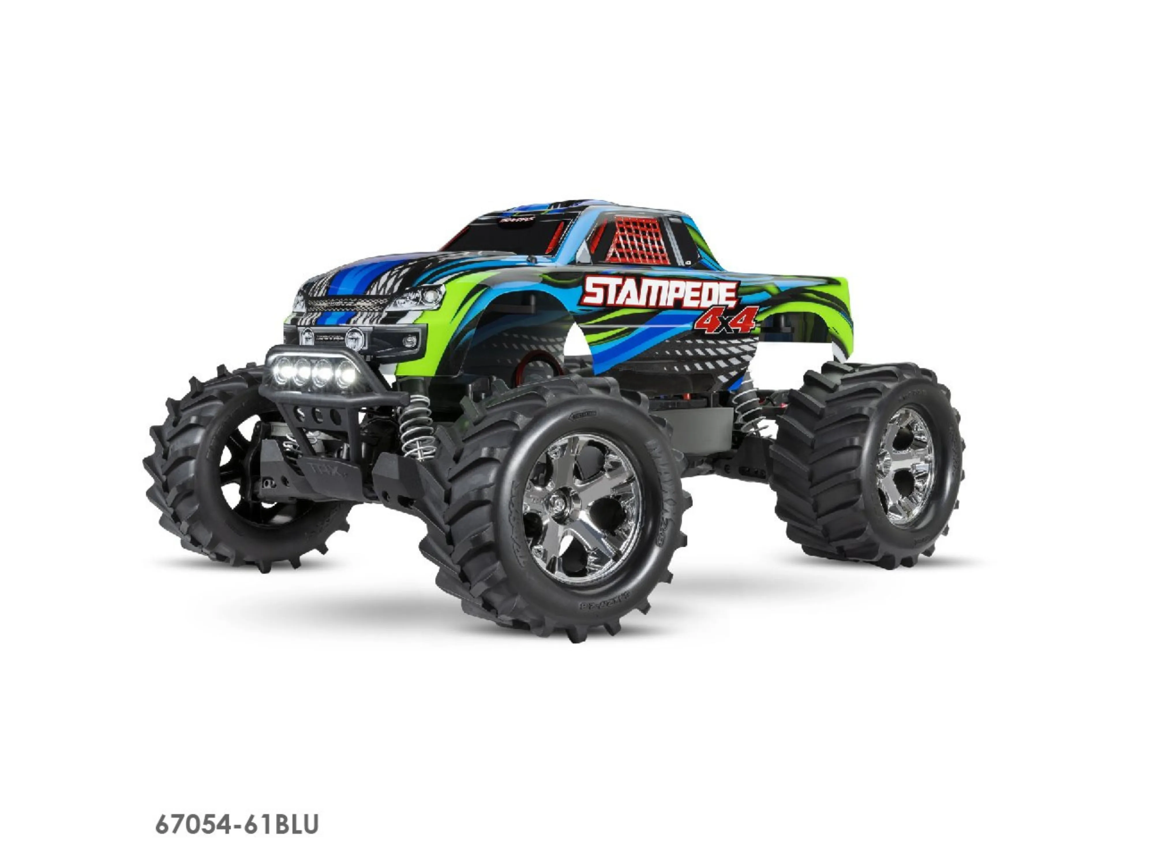 TRAXXAS STAMPEDE 4X4 WITH LED LIGHTS