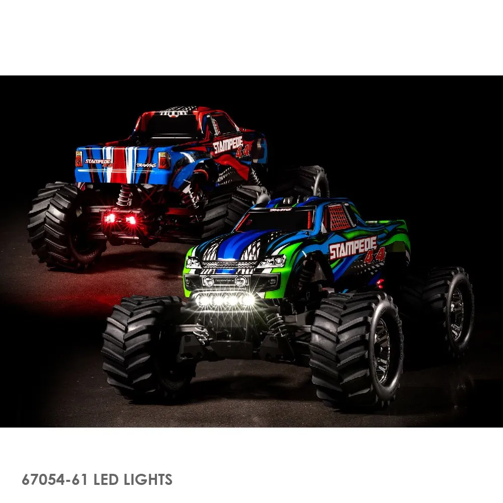 TRAXXAS STAMPEDE 4X4 WITH LED LIGHTS