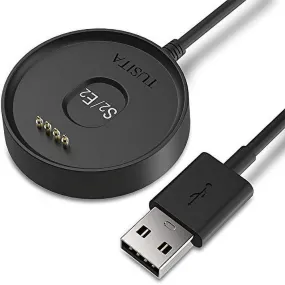 TUSITA Charger Compatible with Ticwatch E2 S2 - USB Charging Cable 100cm - Smartwatch Accessories