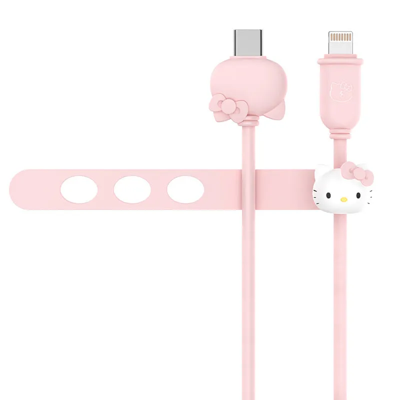 UKA Hello Kitty 1.2M 3A PD Type-C to Apple Lightning Cable