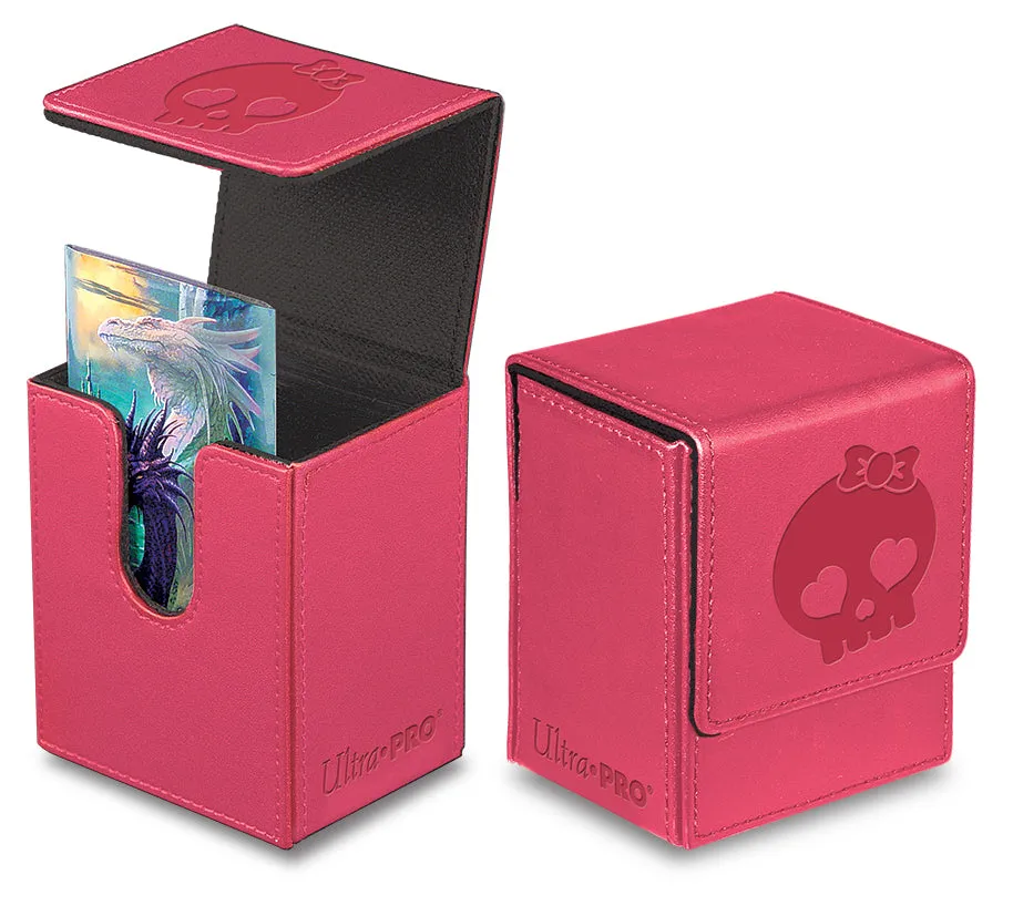 Ultra PRO: Flip Box - Cutey Skull (Pink)