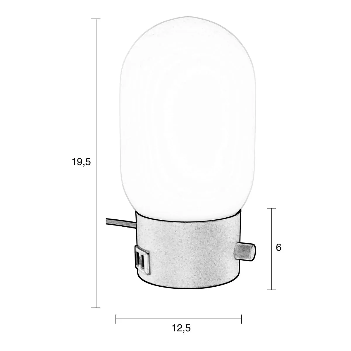 Urban Charger Table Lamp