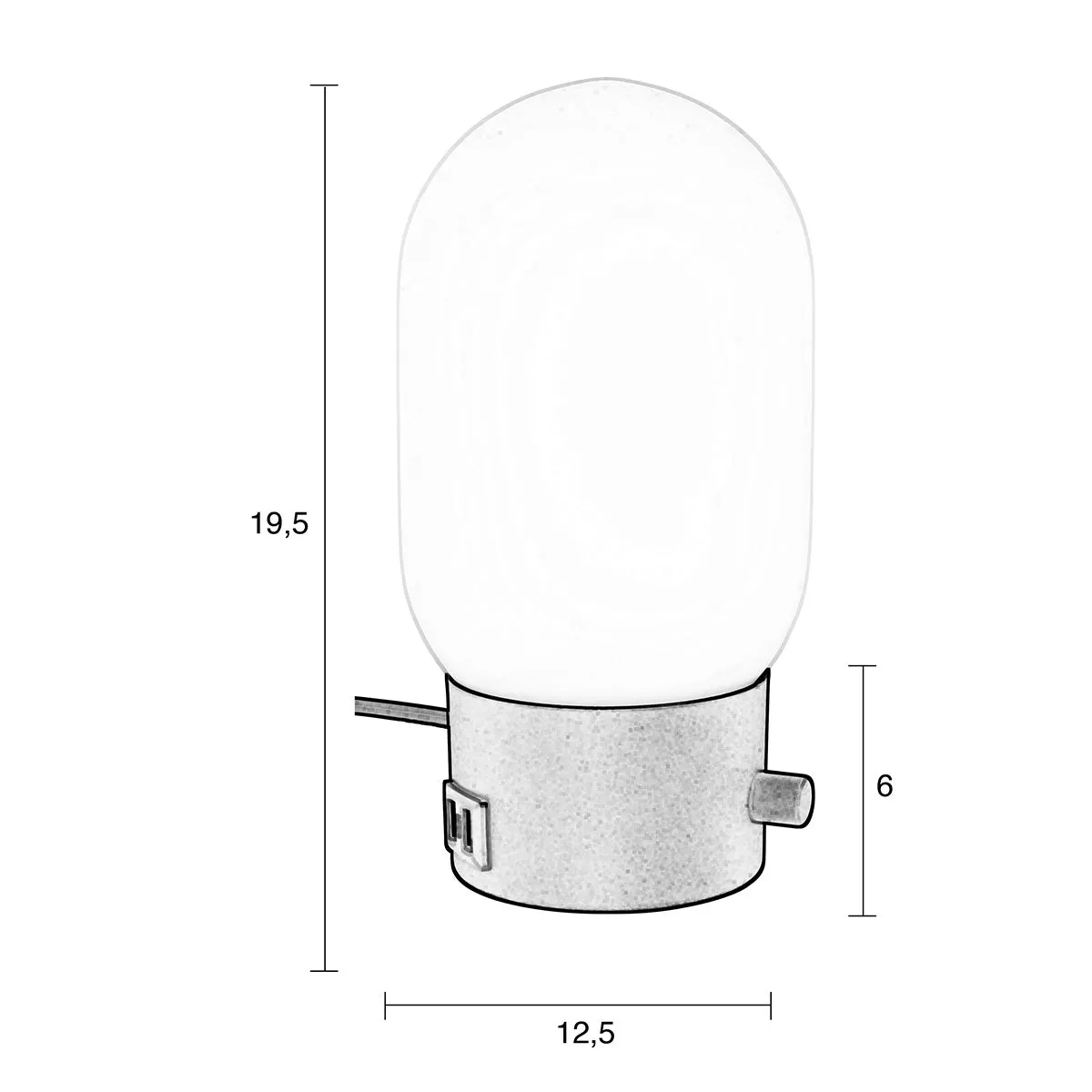 Urban Charger Table Lamp