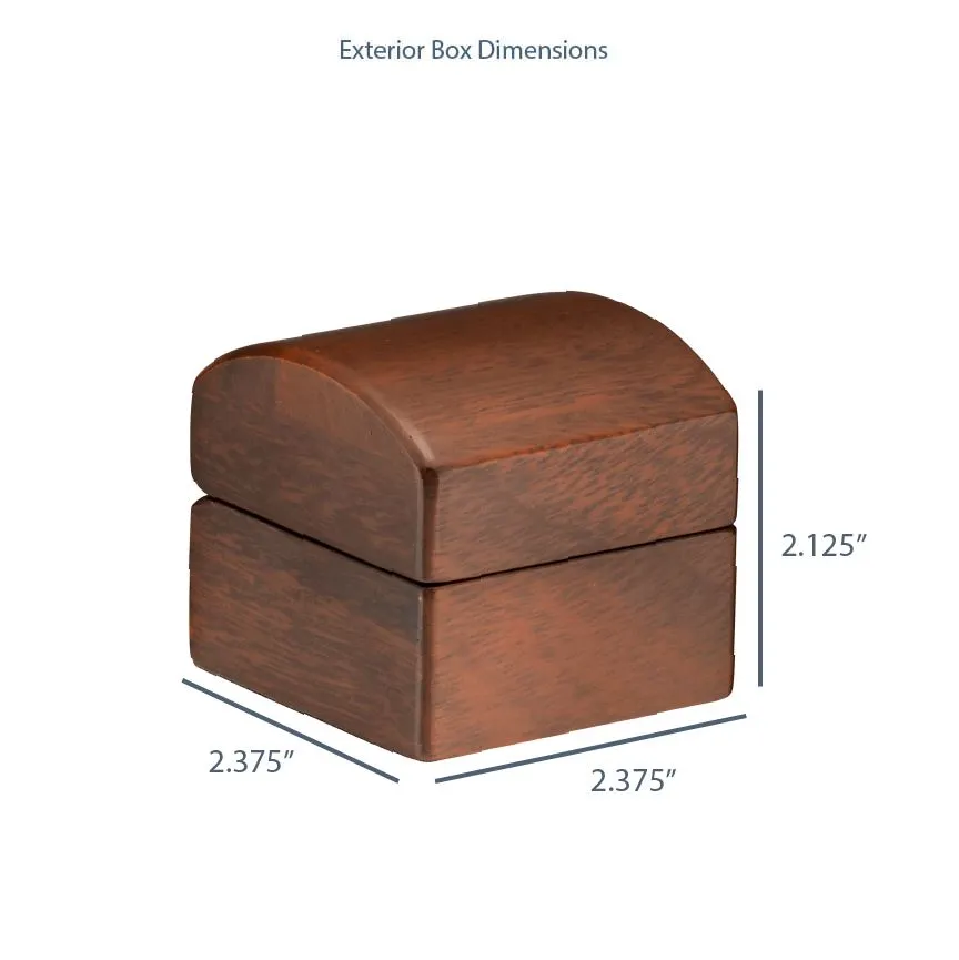 Walnut Wood Earring Box, Walnut Collection