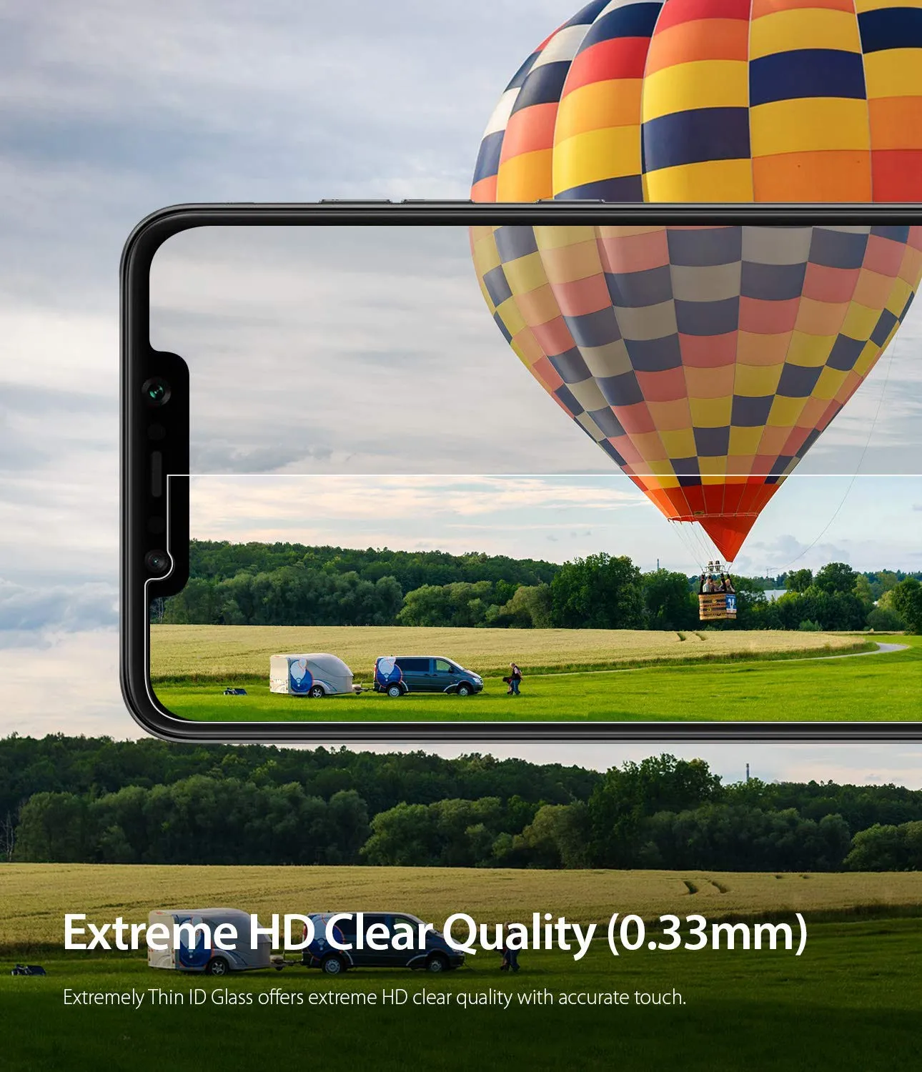 Xiaomi Pocophone F1 Tempered Glass Screen Protector Guard | FULL GLASS - 3 Pack