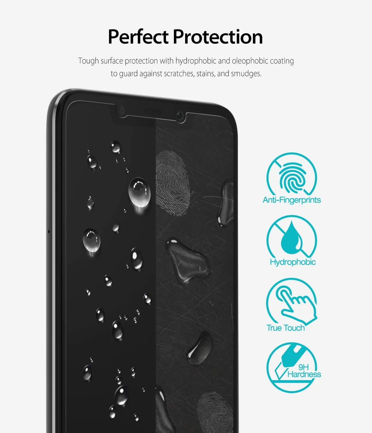 Xiaomi Pocophone F1 Tempered Glass Screen Protector Guard | FULL GLASS - 3 Pack