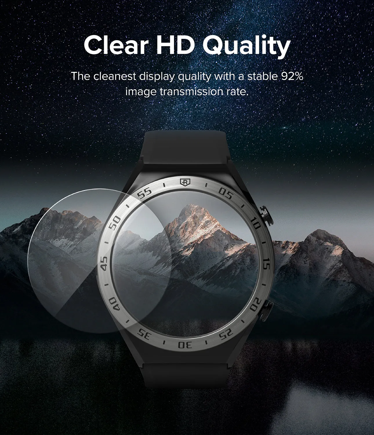 Xiaomi Watch S1 46mm | Glass for Bezel Styling [4P]