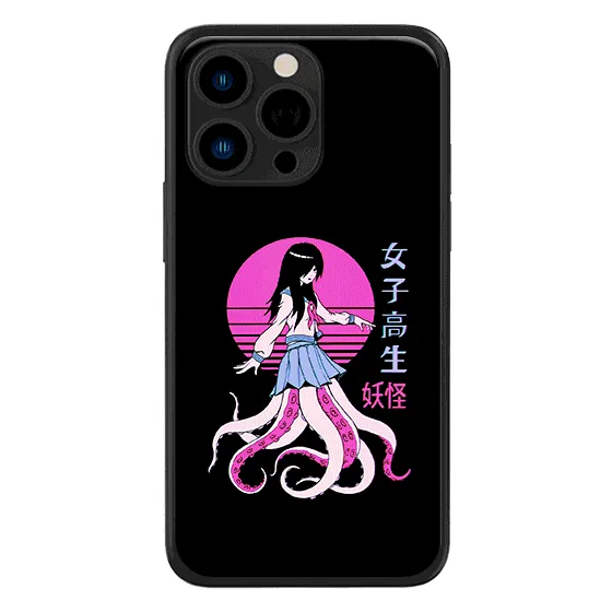 Yokai School Girl LED Case for iPhone