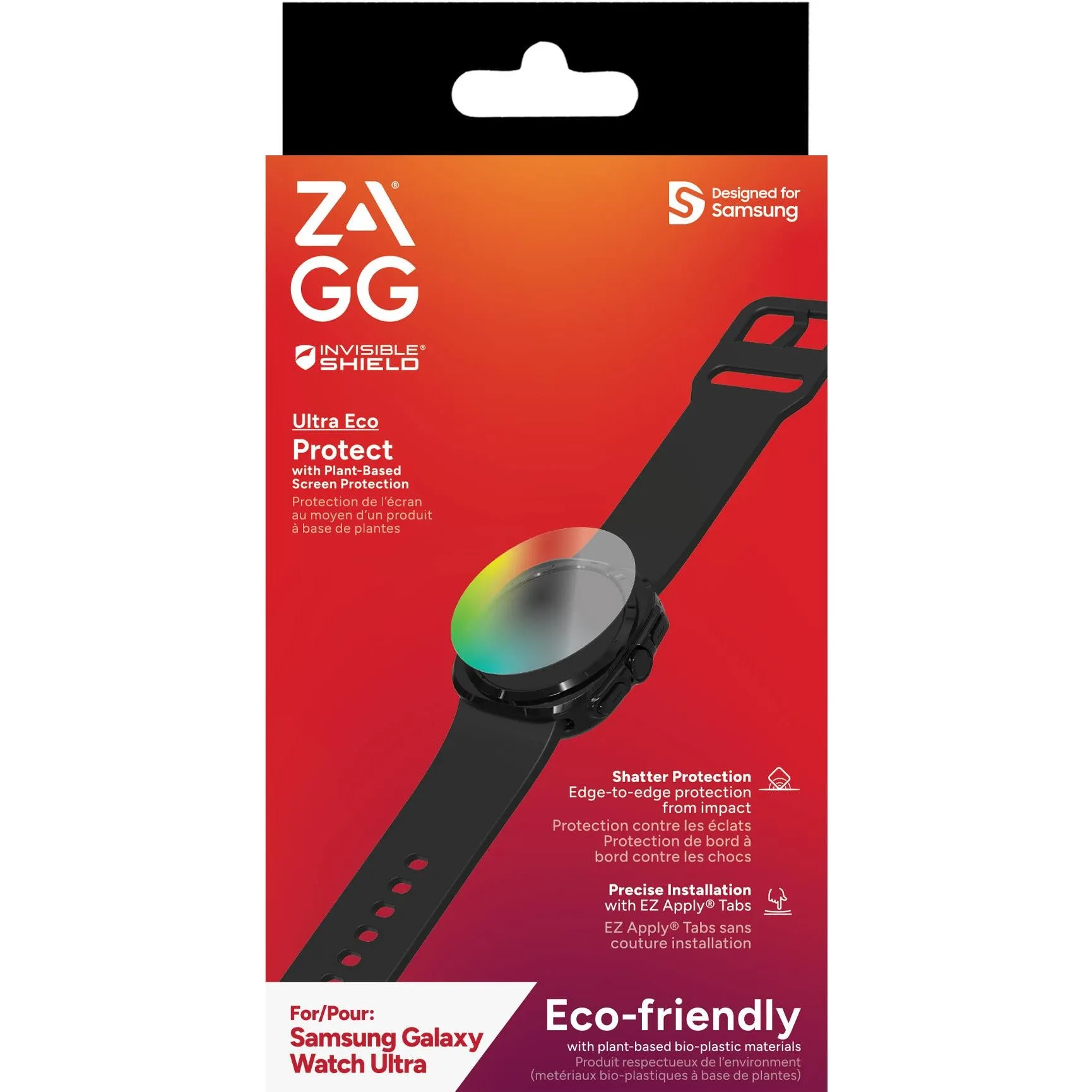 Zagg Screen Protector 47mm for Samsung Ultra Watch