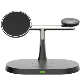 ZTECH Wireless Charging Stand for Phone, Watch, and Earbuds